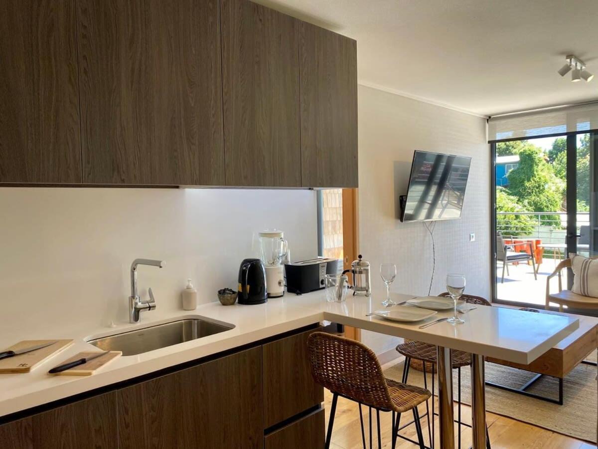 Apartamento Hom I Comodo Depto, En Gran Terraza Y Parking Puerto Varas